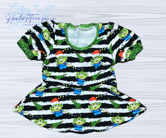 Princess Puff Sleeve Peplum