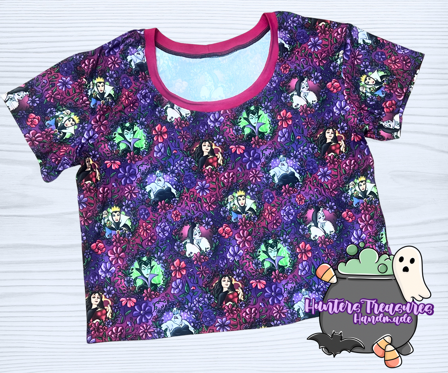 XL Boyfriend Tee in Villain Floral