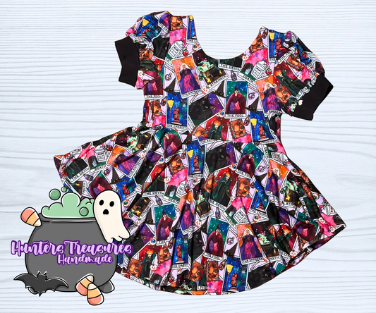 Kids 10 Hampton Peplum in Hocus Pocus Tarot