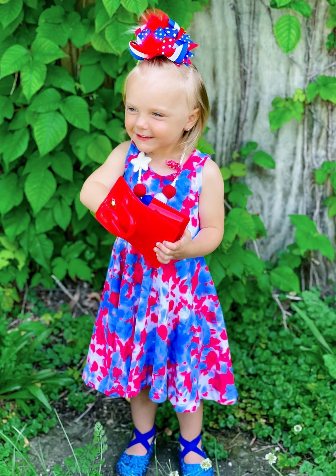 Patriotic Kaia Dress
