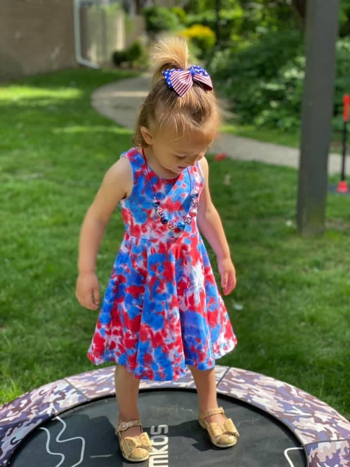 Patriotic Kaia Dress