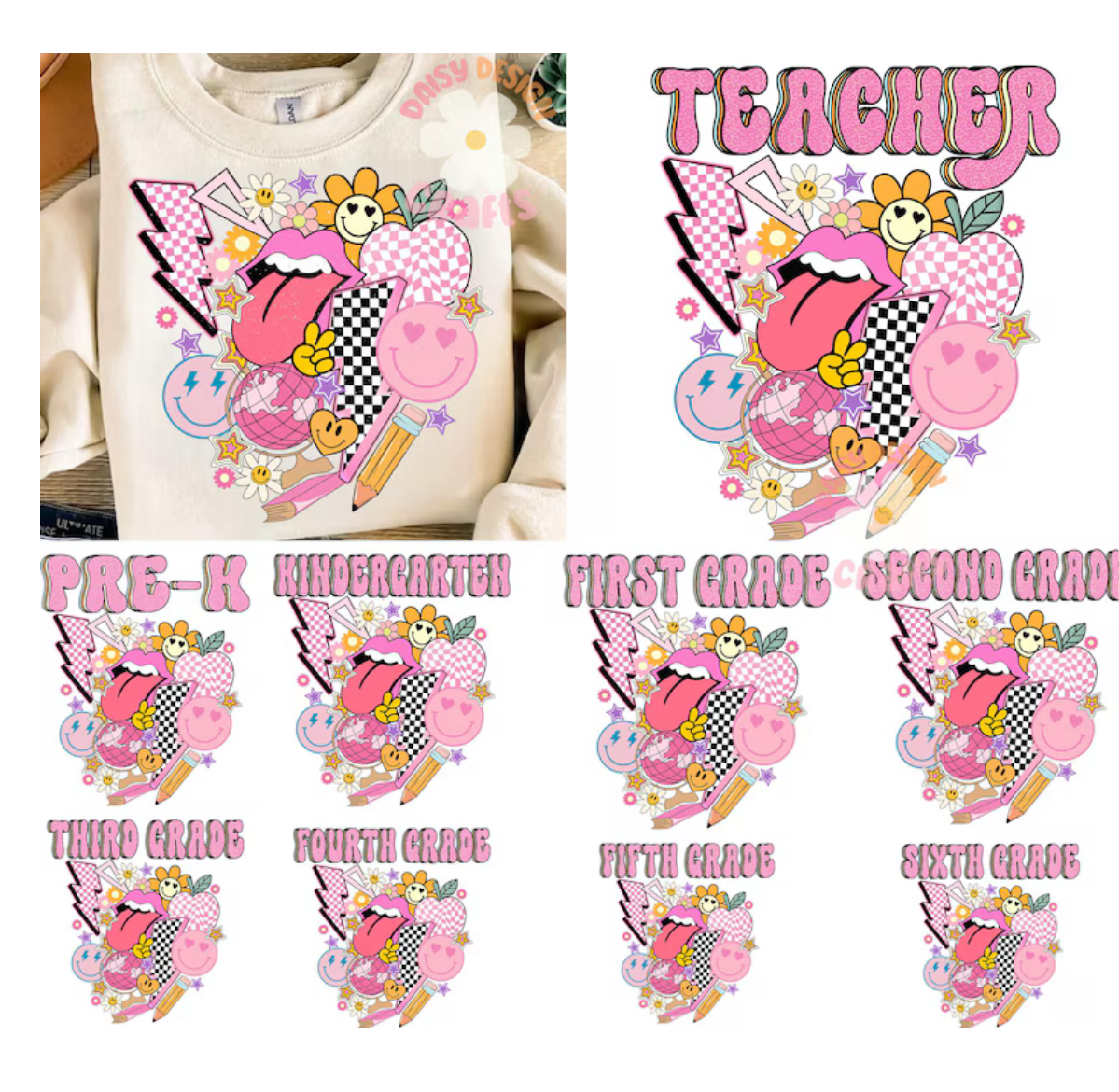 Back to School Kids Tops