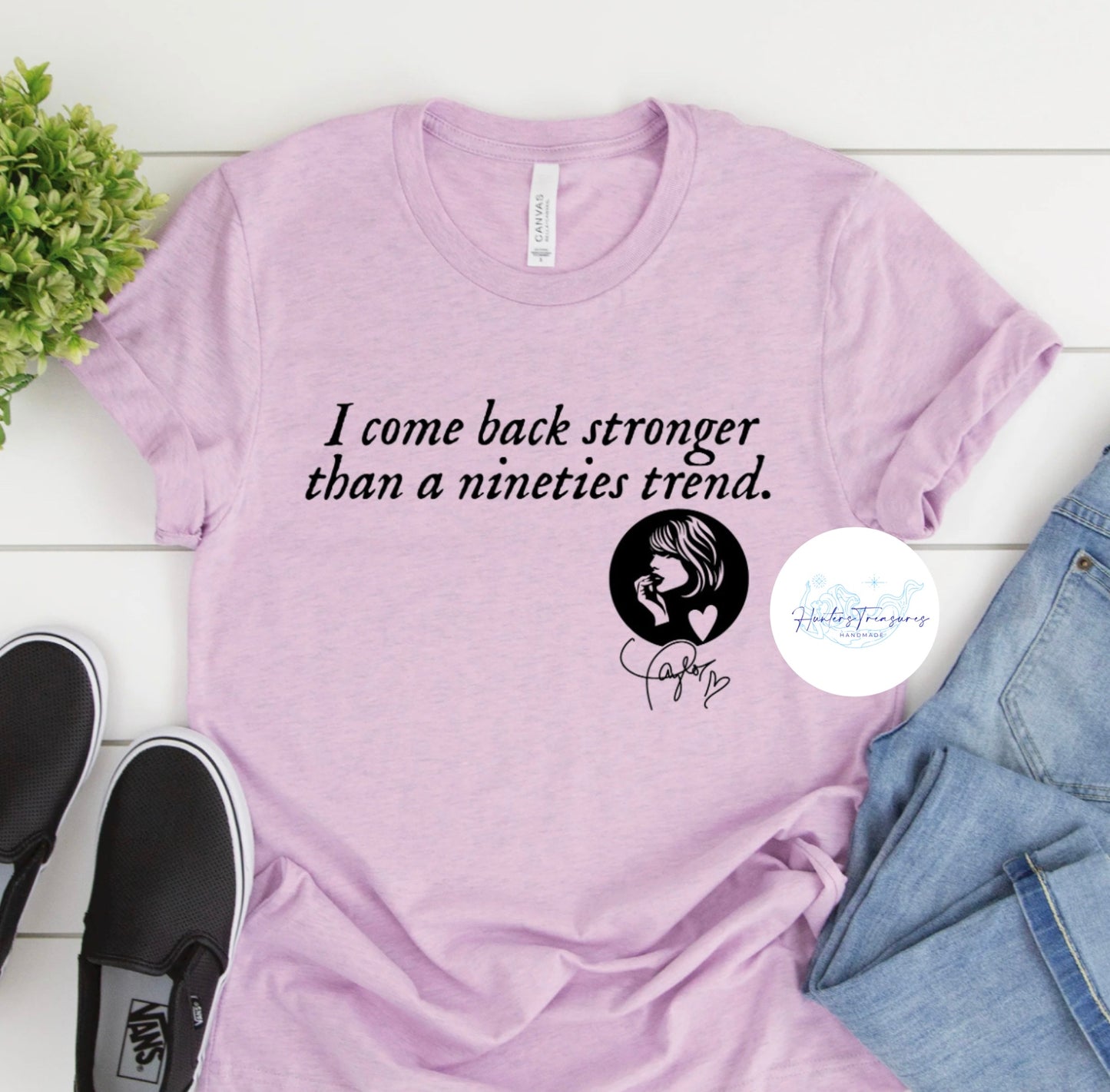 Stronger Than a 90s Trend Taylor Adult Top