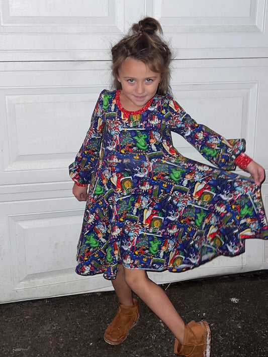 Princess Puff Sleeve Dress