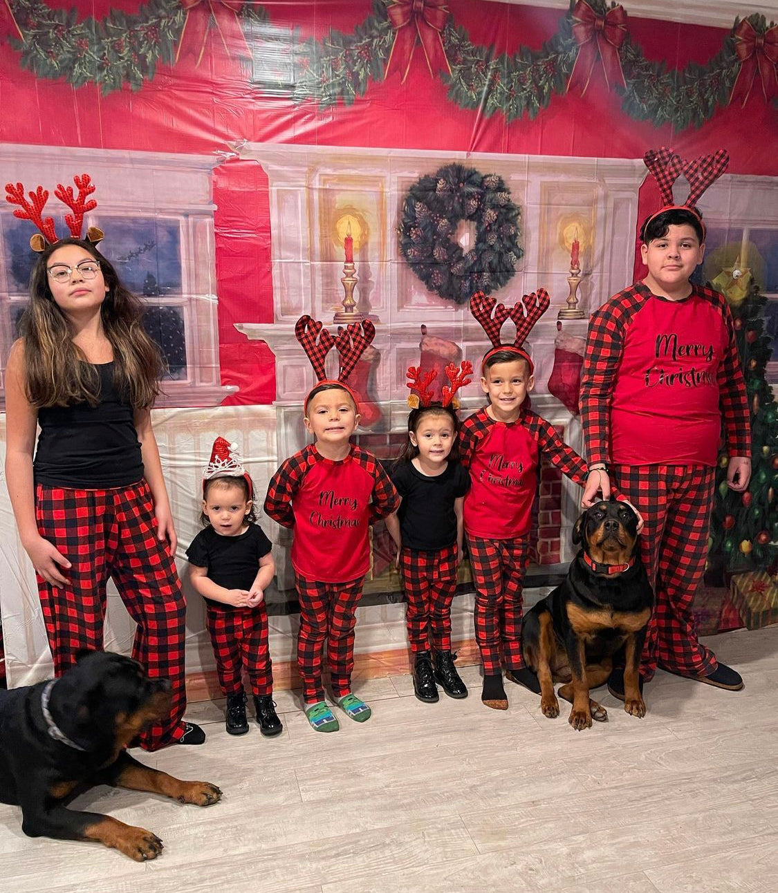 MATCHING FAMILY PAJAMAS