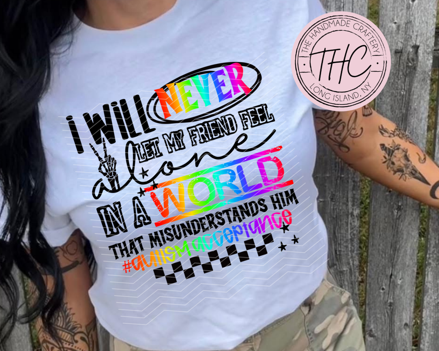 I will never… Autism Kids Tees