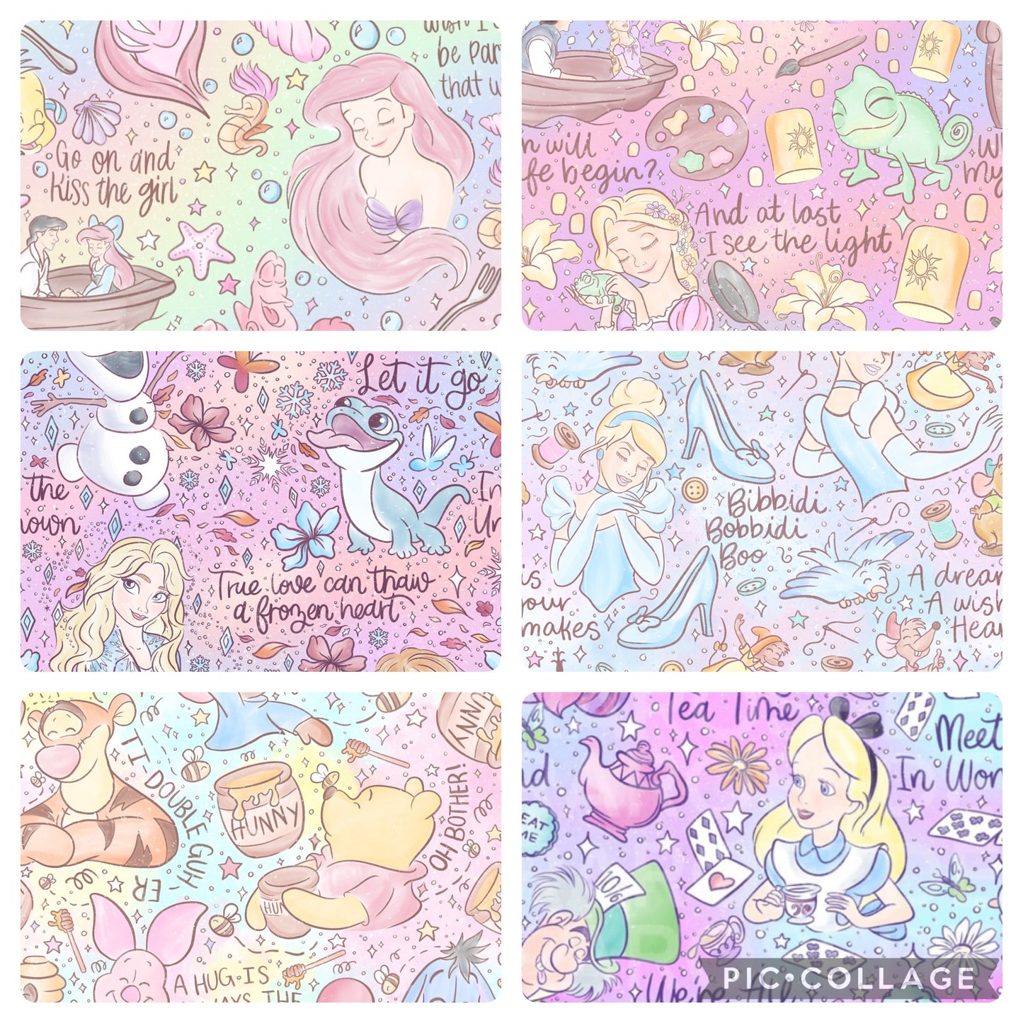 Magical Watercolor Princess Dress