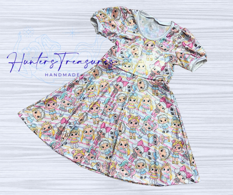Princess Puff Sleeve Dress
