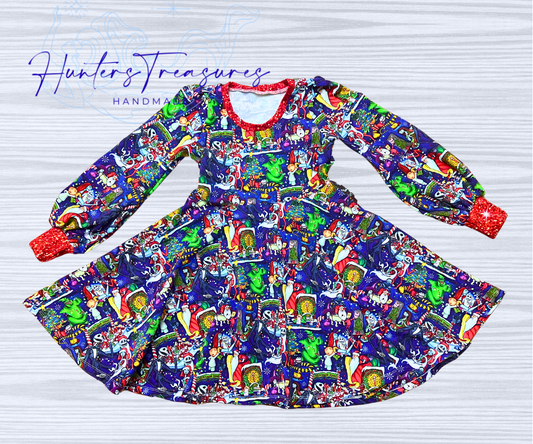 Princess Puff Sleeve Dress