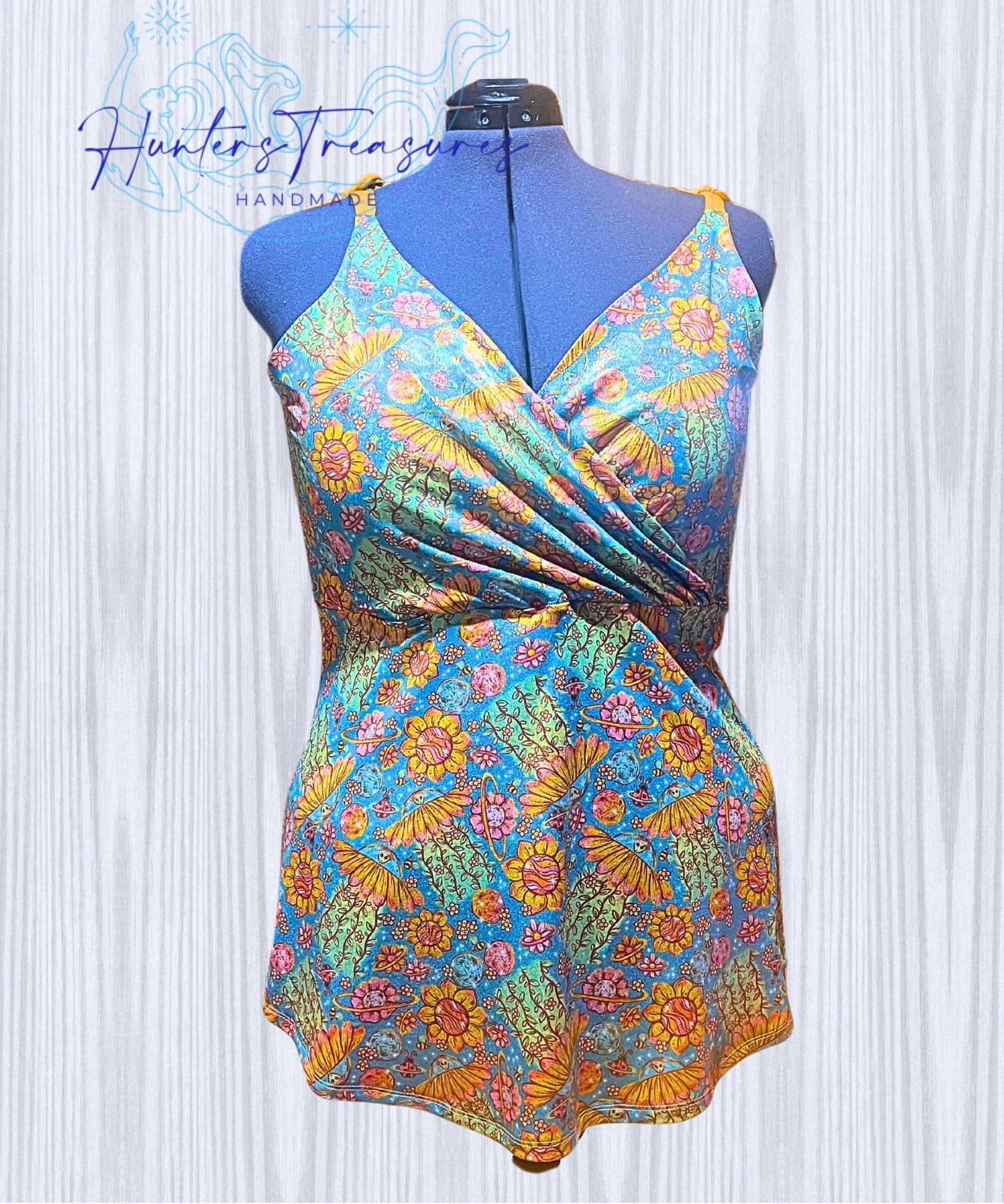 The Tansy Crossover- Peplum, Dress & Romper