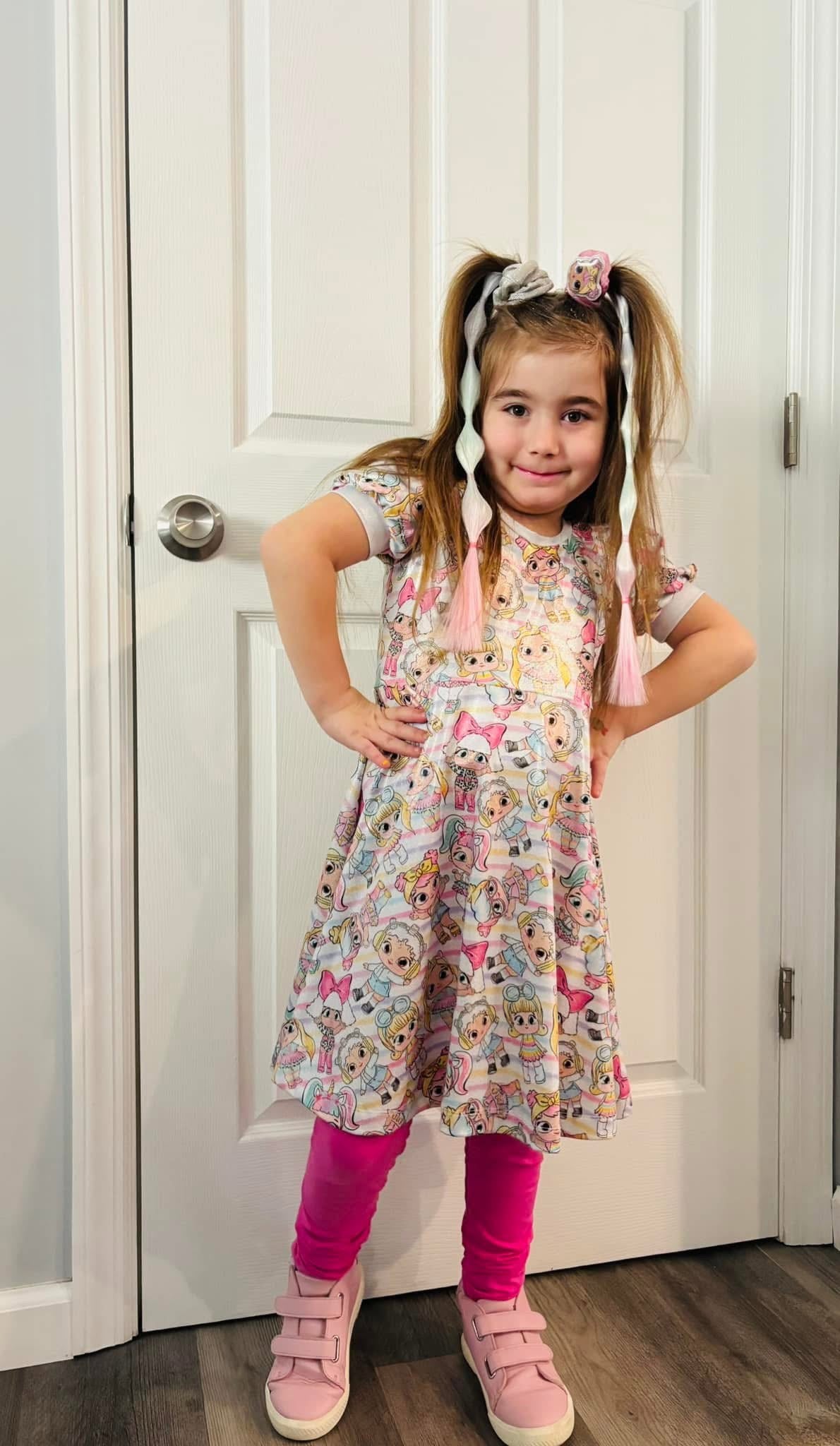 Princess Puff Sleeve Dress