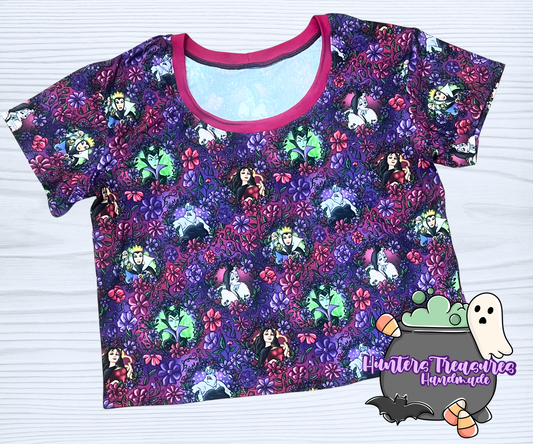 XL Boyfriend Tee in Villain Floral