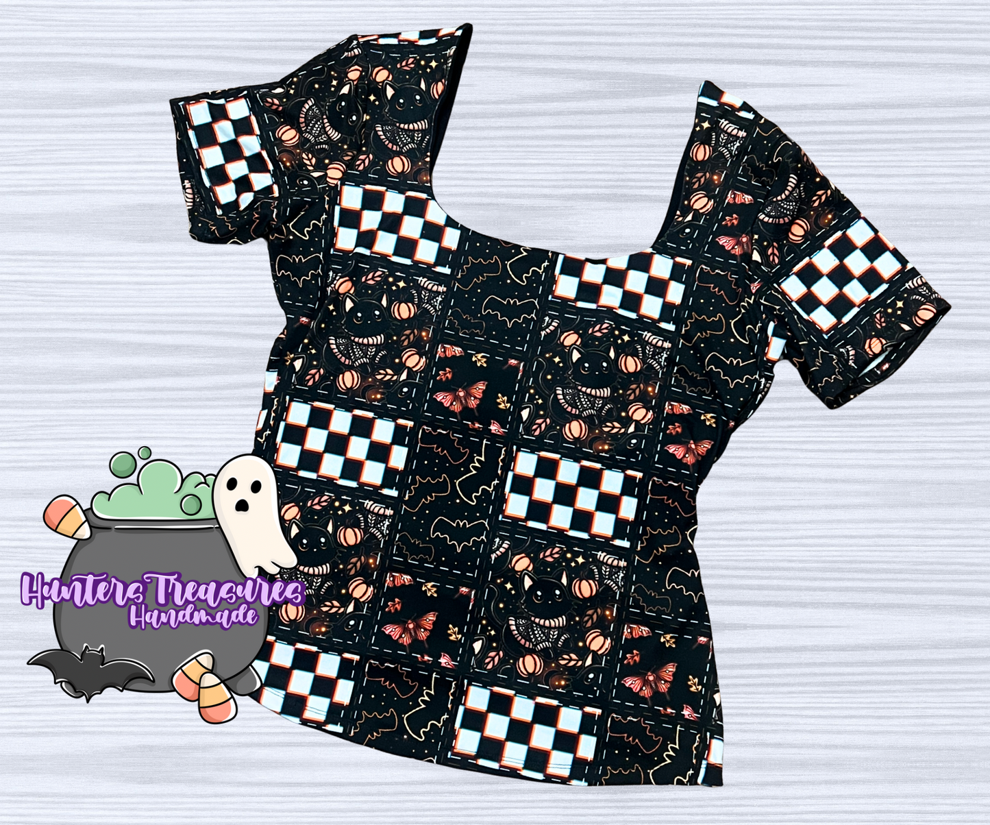 June Square Neck Top