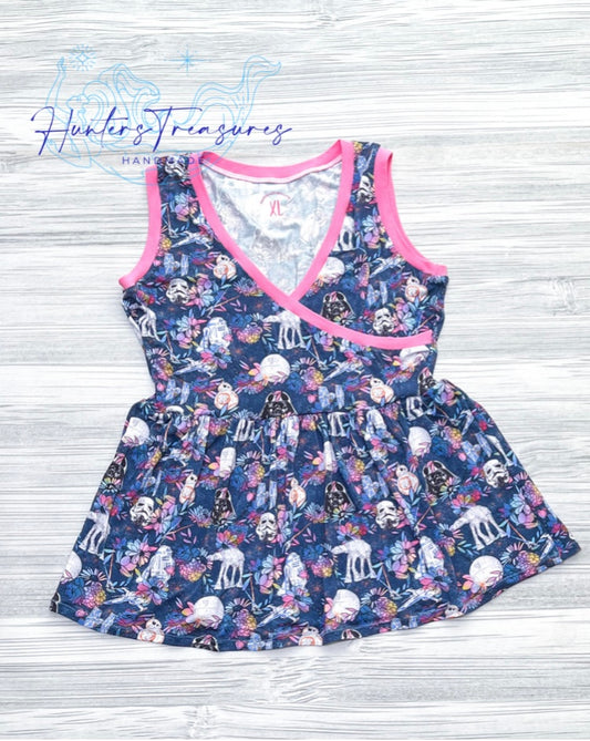 The Sunshine Crossover- Bra, Crop, Peplum & Dress
