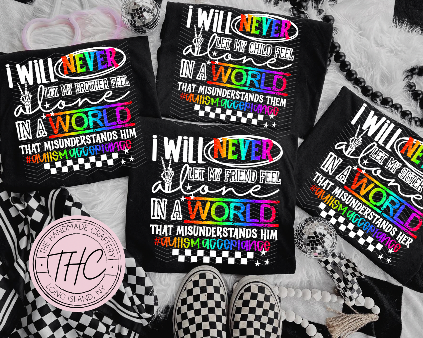 I will never… Autism Kids Tees