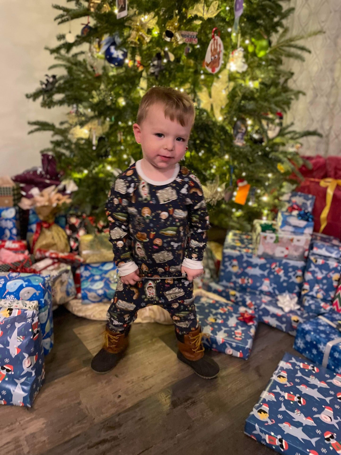 MATCHING FAMILY PAJAMAS