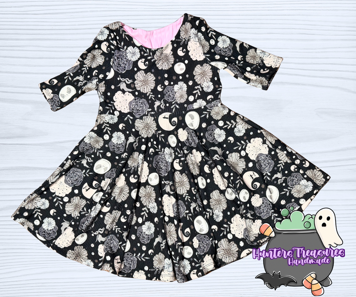 4T Briar Boatneck Dress in Almost Hidden NBC