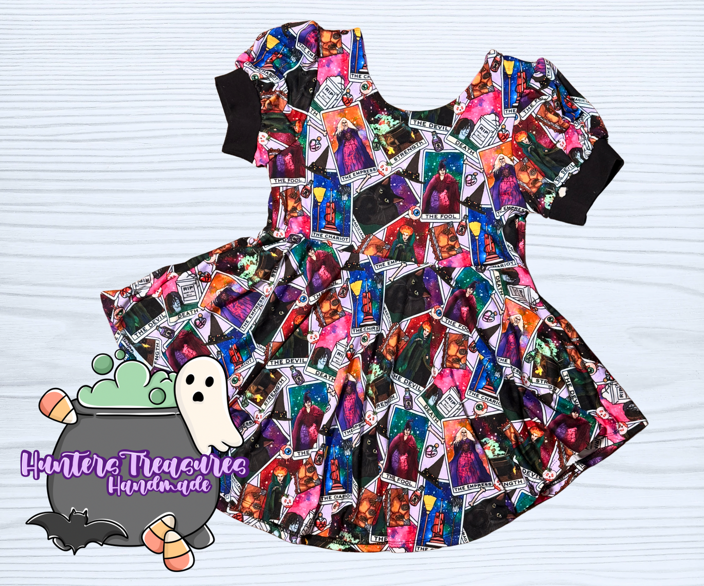 Kids 10 Hampton Peplum in Hocus Pocus Tarot