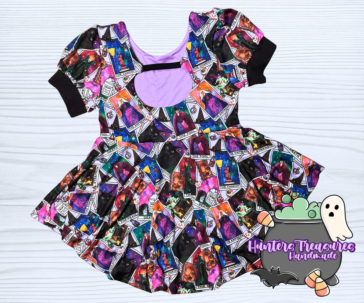 Kids 10 Hampton Peplum in Hocus Pocus Tarot