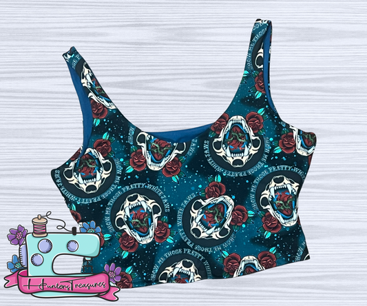 XXL Athena Crop in Pretty Jaws