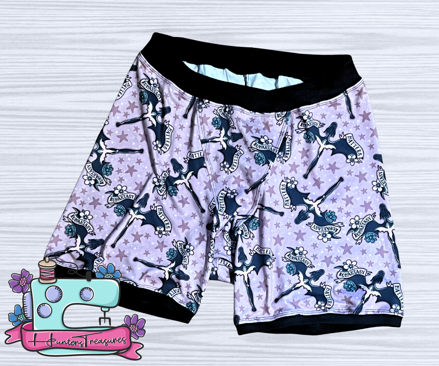 Women’s XXL Highwaisted Long Boxers in Romantasy matters