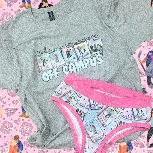 RTS Off Campus Tee & Pantie Set