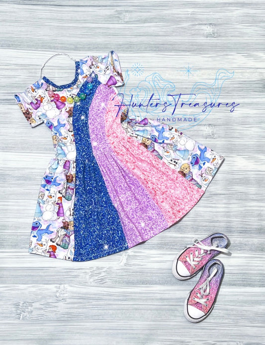 Rainbow Falls Dress