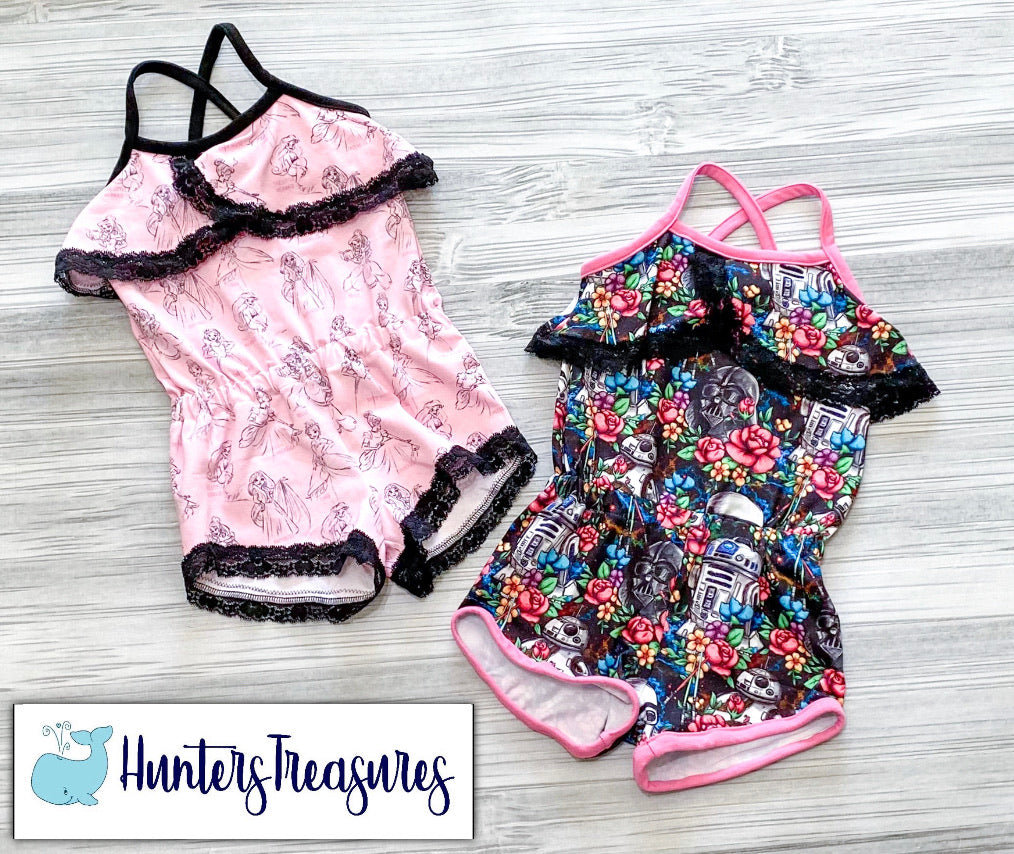 Flutter Girl Romper