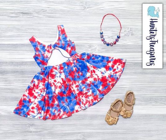 Patriotic Kaia Dress